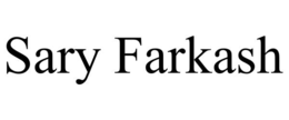 Mark drawing for SARY FARKASH